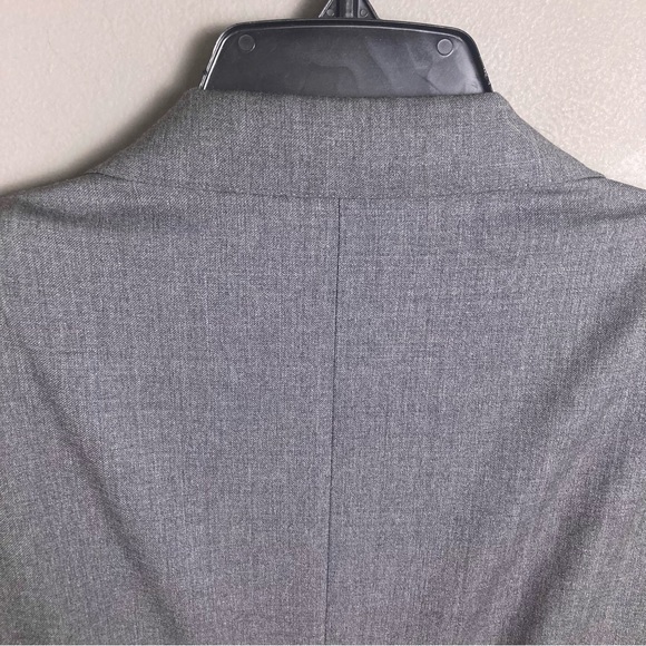 CANALI blazer sportcoat men's 40R giacca uomo gray 2 button wool solid - Picture 4 of 14